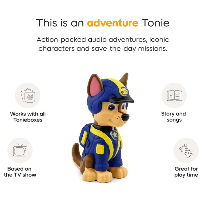 Tonies Toniebox PAW Patrol Jungle Pups: Chase Audio Figure
