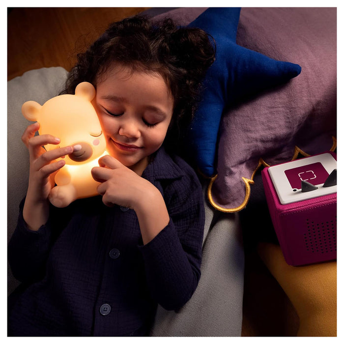 Tonies Toniebox Night Light Sleepy Bear Audio Figure