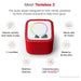 Tonies Toniebox 2 Sunset Red Starter Set with Creative Tonie Rubie Audio Figure