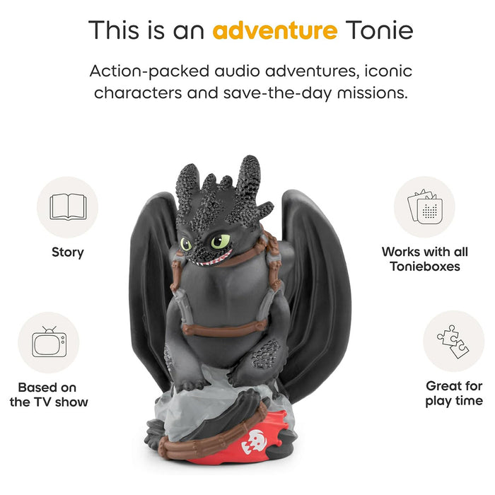 Tonies Toniebox How to Train Your Dragon: Toothless Audio Figure