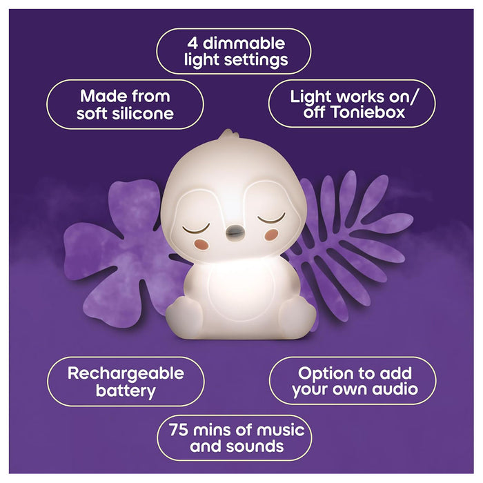 Tonies Toniebox Night Light Sleepy Penguin Audio Figure