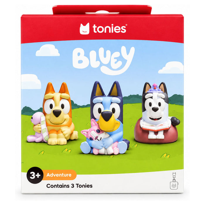 Tonies Toniebox Bluey Audio Figures (3 Pack)