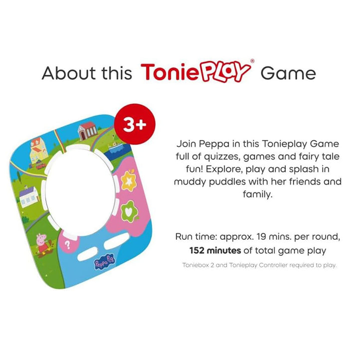 Tonies Tonieplay Peppa Pig: Playdate with Peppa Game