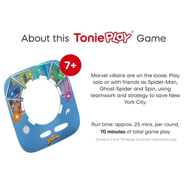 Tonies Tonieplay Marvel Spider-Man: Neighbourhood Hero Game