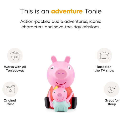 Tonies Toniebox Peppa Pig: The New Baby Audio Figure