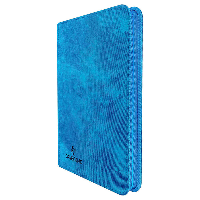 Gamegenic 8-Pocket Zip-Up Album Blue