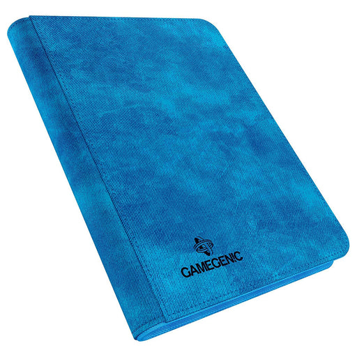 Gamegenic 8-Pocket Zip-Up Album Blue
