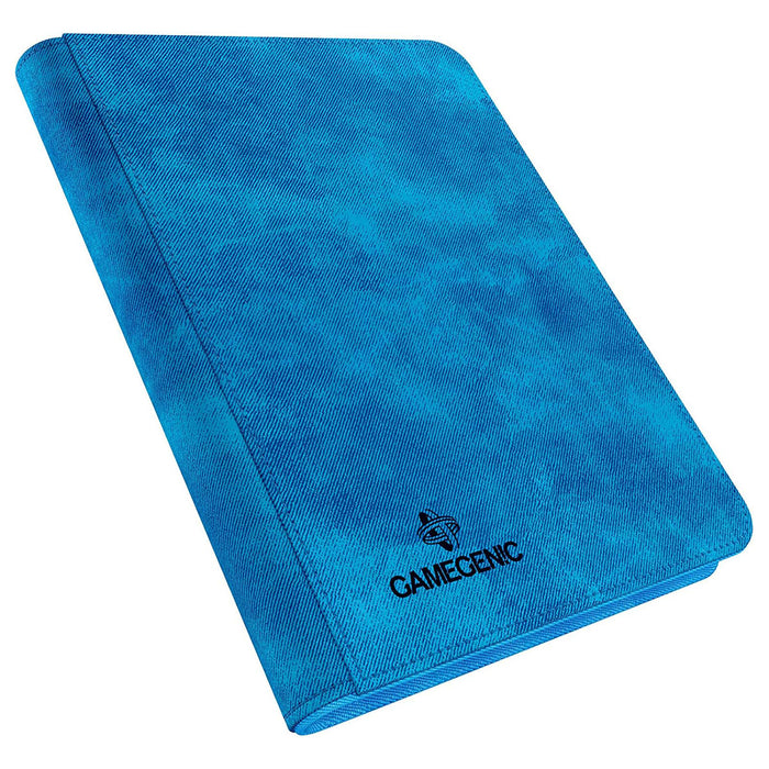 Gamegenic 8-Pocket Zip-Up Album Blue