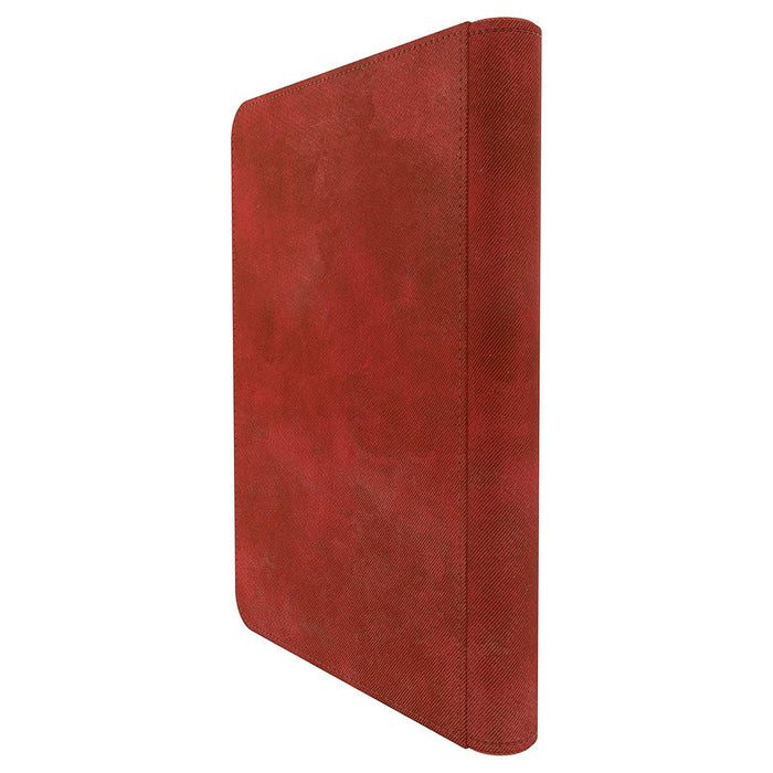 Gamegenic 8-Pocket Zip-Up Album Red