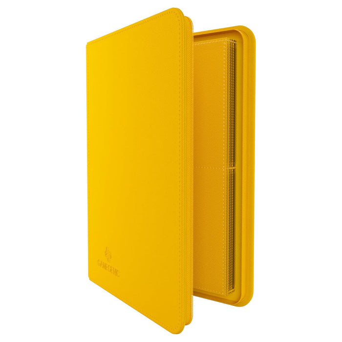 Gamegenic 8-Pocket Zip-Up Album Yellow