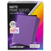 Gamegenic Matte Prime Sleeves Purple 66 x 91mm (100 Pack)