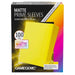 Gamegenic Matte Prime Sleeves Yellow 66 x 91mm (100 Pack)
