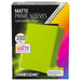 Gamegenic Matte Prime Sleeves Lime 66 x 91mm (100 Pack)