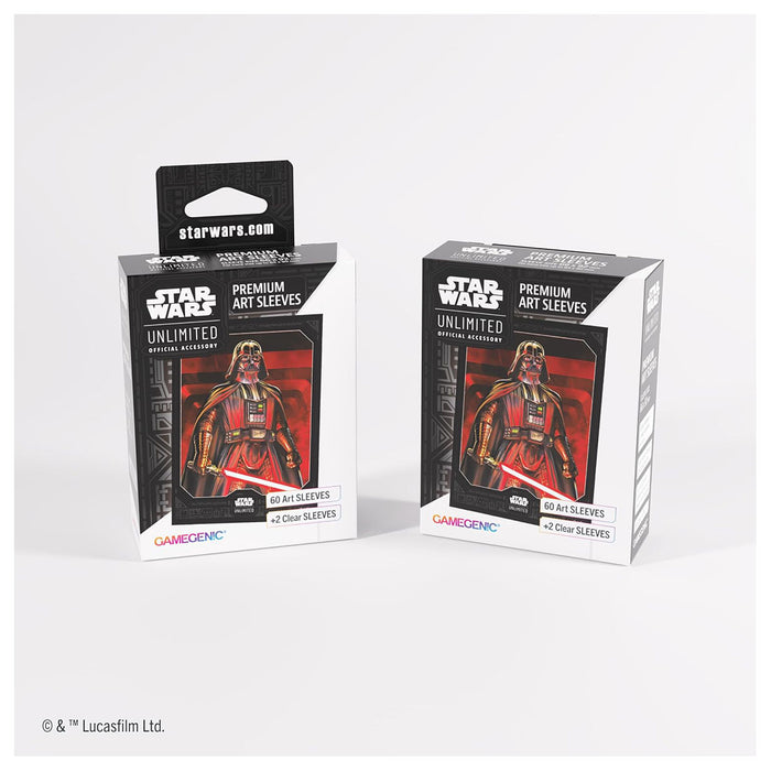 Gamegenic Star Wars: Unlimited: Darth Vader Unstoppable Premium Art Sleeves 