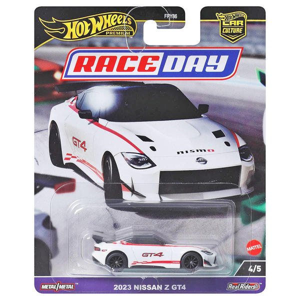 ミニカー hotwheels nismo 4set Hot Wheels Car Culture Race Day 2023 Nissan Z GT4 4/5 — Booghe