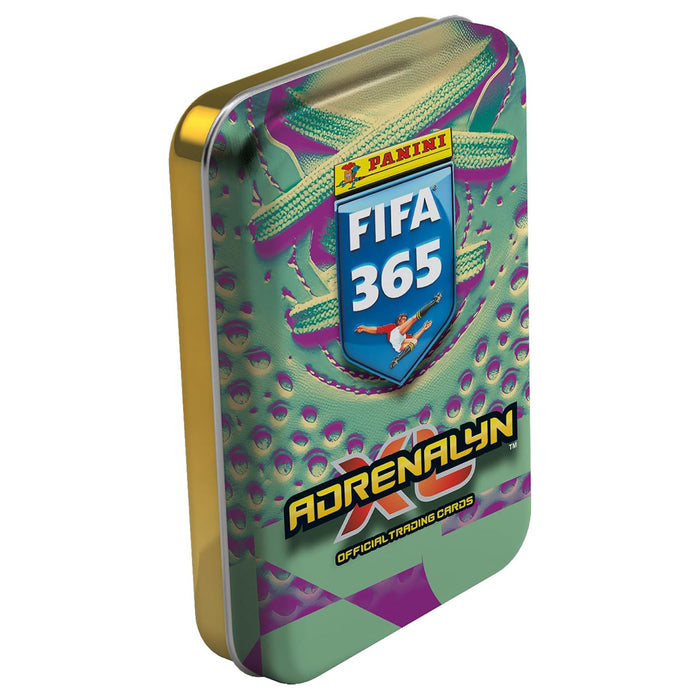 Panini FIFA 365 2025/26 Adrenalyn XL Trading Cards Pocket Tin - Pitch Green/White