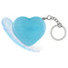 Mini Glam Heart Glitter Balm Vibe Check Keychain