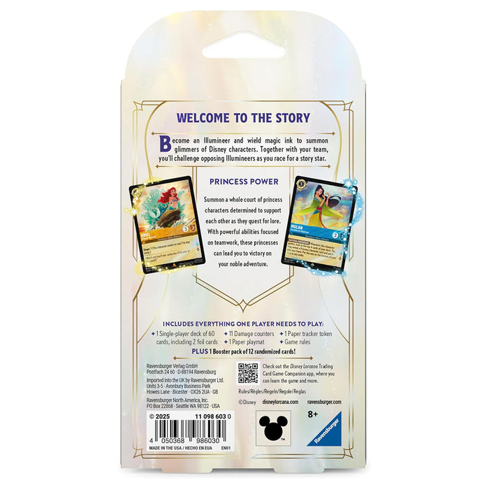 Disney Lorcana: Fabled Trading Card Game Single-Player Deck B 