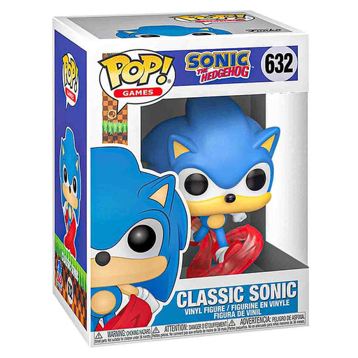 Funko Pop! Games: Sonic the Hedgehog: Classic Sonic Vinyl Figure #632