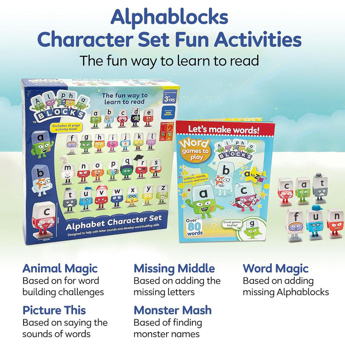 Alphablocks Character Set