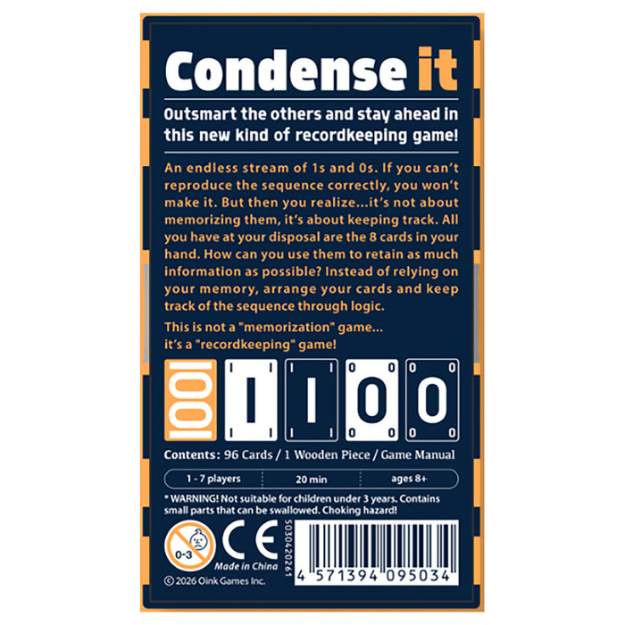 Compress Card Game