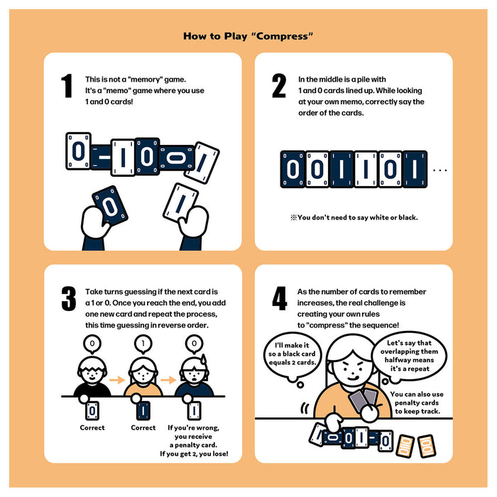 Compress Card Game