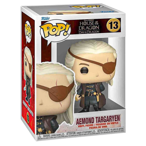 Funko Pop! Game of Thrones: House of the Dragon: Day of the Dragon: Aemond Targaryen Vinyl Figure with Chase #13