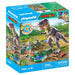 Playmobil Dinos: T-Rex with Trace and Tracker Playset