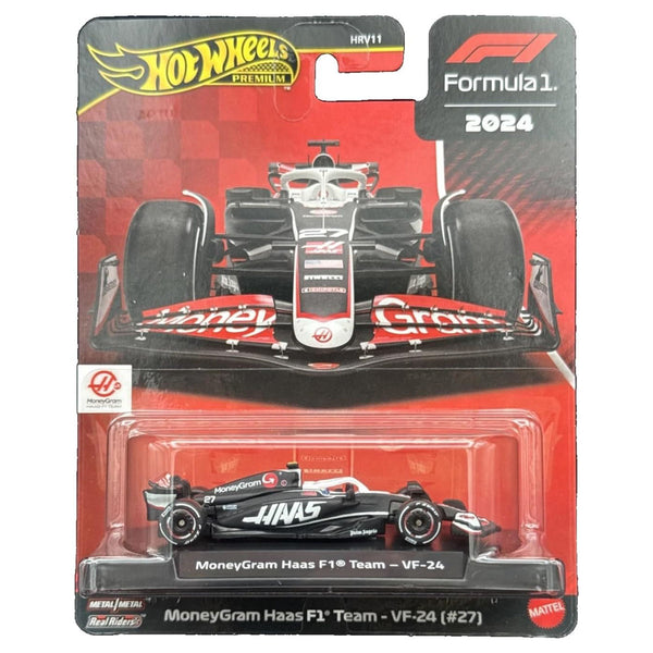 Hot Wheels Formula 1 2024: MoneyGram Haas F1 Team VF-24 (#27) Nico