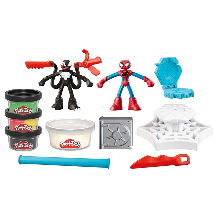 Play-Doh Marvel Spider-Man Launch & Slice Battle Playset