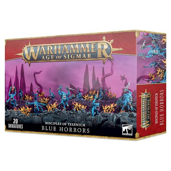 Warhammer Age of Sigmar: Disciples of Tzeentch: Blue Horrors Miniatures Set