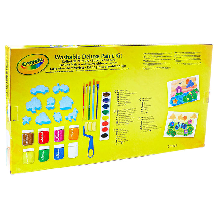 Crayola Washable Deluxe Paint Kit