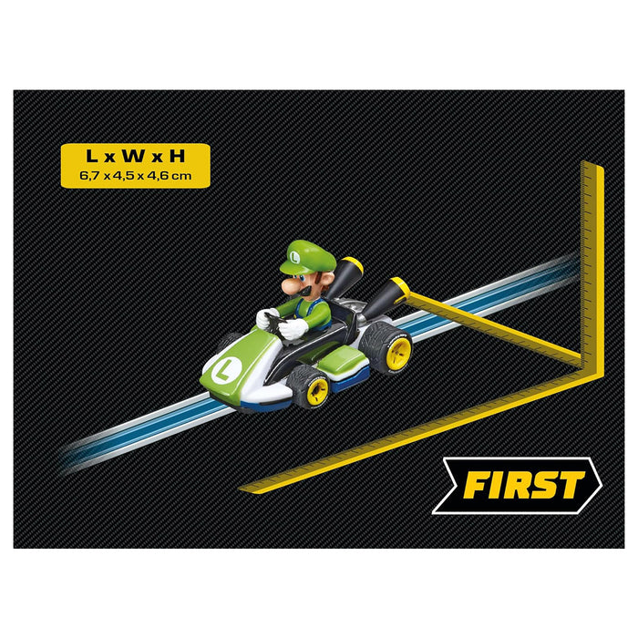 Carrera First: Mario Kart Luigi Electric Slot Car