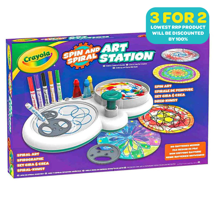 Crayola Spin and Spiral Art Station