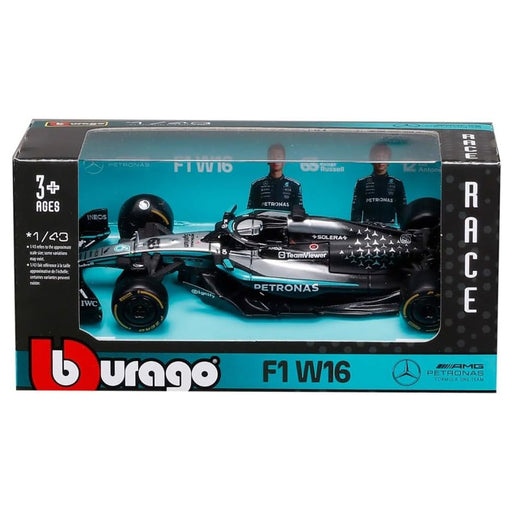 Bburago Mercedes AMG W16 2025 Russell 1:43 F1 Race Car