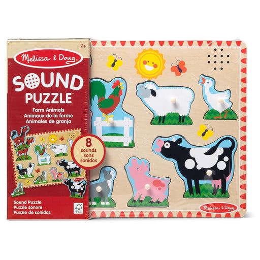 Melissa & Doug Sound Puzzle (style vary)