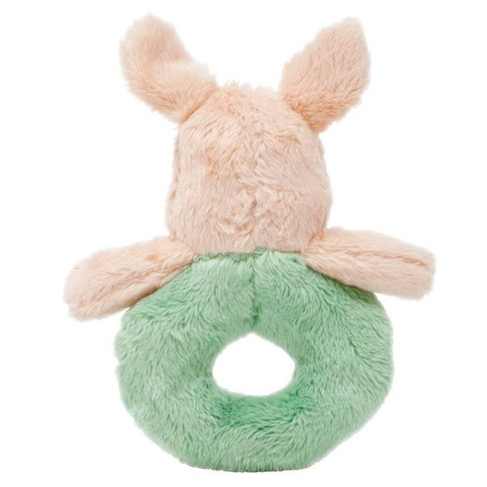 Disney Classic Pooh Hundred Acre Wood Piglet Ring Rattle Soft Toy