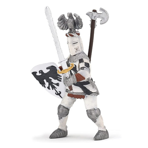 Papo White Knight with Crest Figure