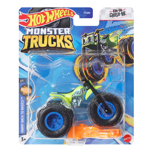 Tri To Crush Me Hot Wheels Monster Trucks 2024 Diecast Vehicle 2/7