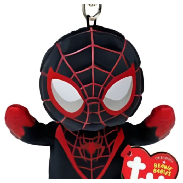 Ty Beanie Babies Marvel Miles Morales Key Clip Plush