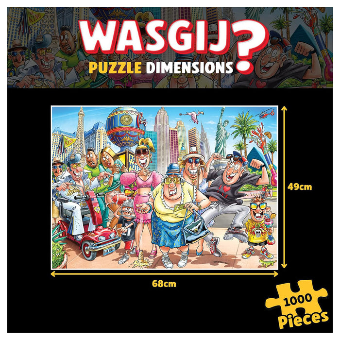 Wasgij Original 48 What Happens in Vegas! 1000 PIece Jigsaw Puzzle