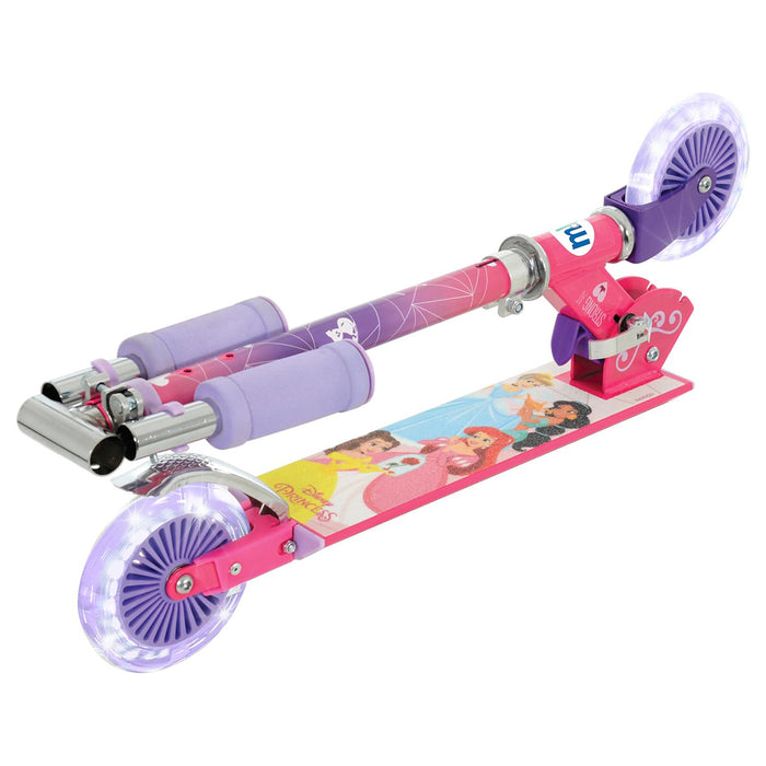 Disney Princess Folding In-Line Scooter with Light Up Wheels