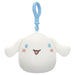 Squishmallows Hello Kitty and Friends Cinnamoroll Clip On 3.5" Plush