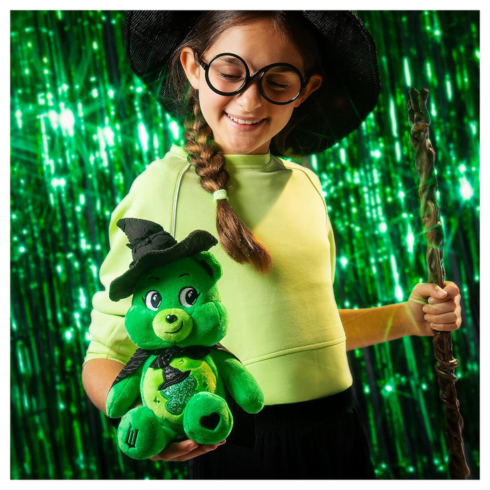 Care Bears x Wicked Good Luck Bear as Elphaba 22cm Plush