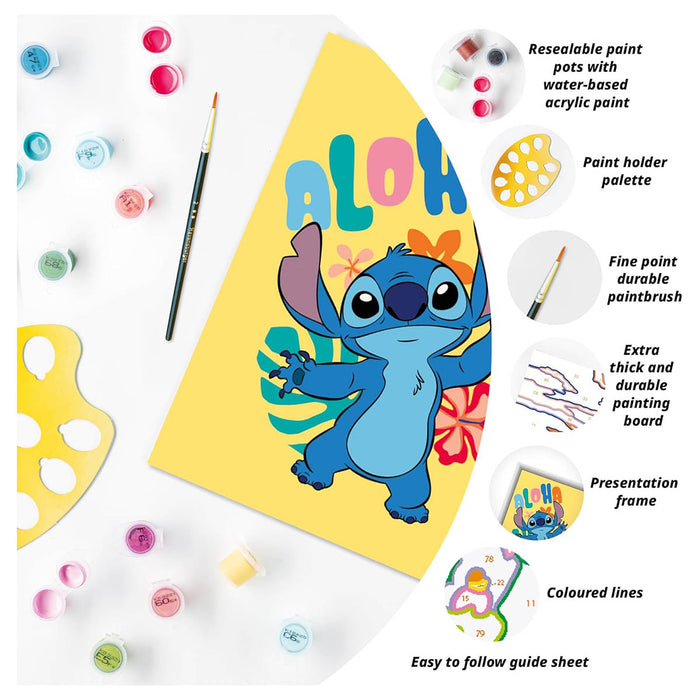 Ravensburger CreArt Aloha Stitch Paint by Numbers Set