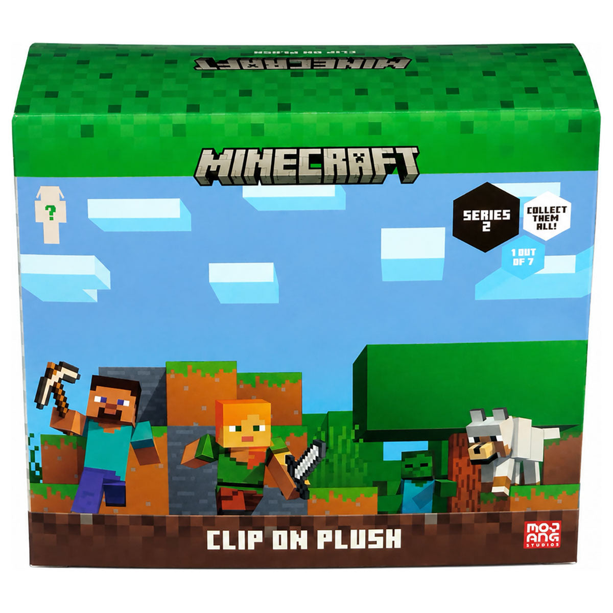 Minecraft Clip On Plush Series 2 (styles vary) — Booghe