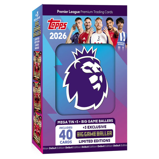 Topps Premier League 2025/26 Premium Trading Cards Mega Tin #3 Big Game Ballers