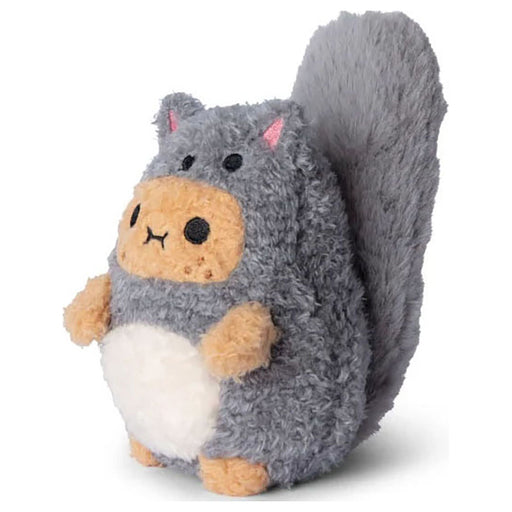 Noodle Grey Squirrel Ricespud 13cm Plush