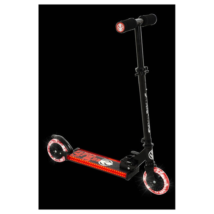 Star Wars Dark Side Light Up Folding In-Line Scooter 