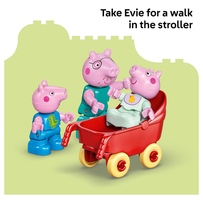 LEGO Duplo Peppa Pig Family House Building Set